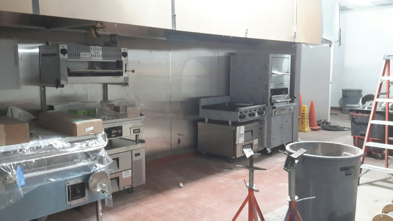 Commercial Kitchen Remodel - Installation 1